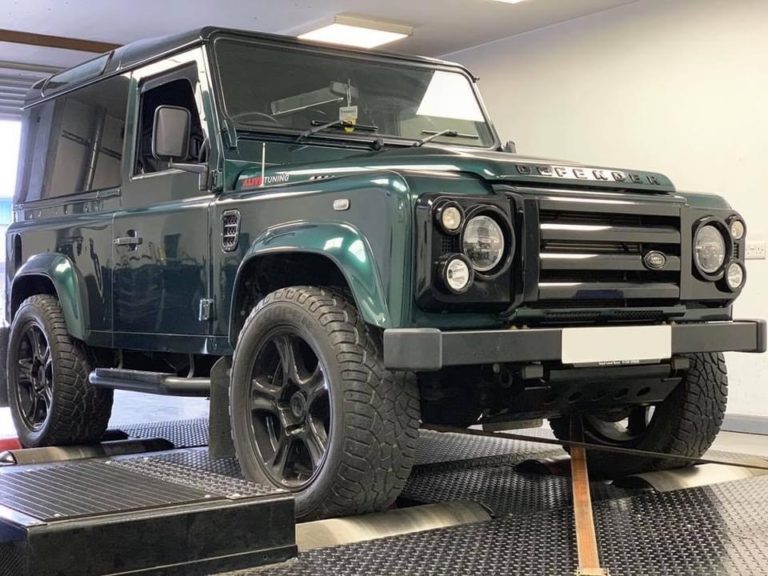 Land Rover Defender TD5 on the dyno — ECU remap George Western Cape
